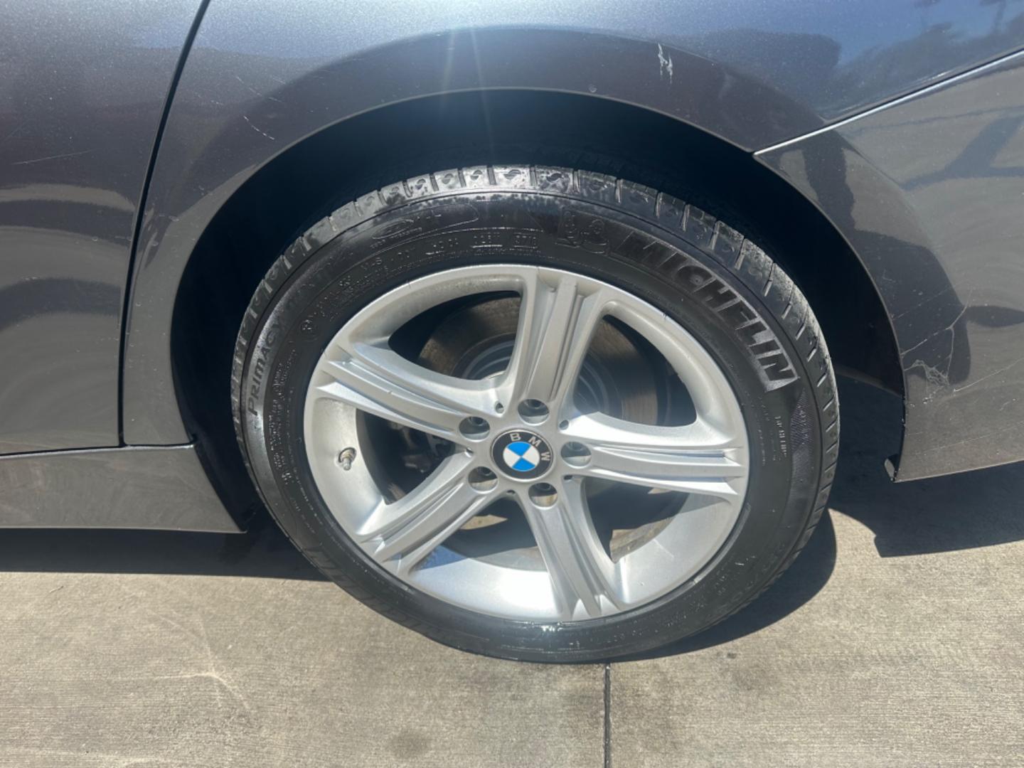 2014 Gray /Black BMW 3-Series leather (WBA3B1C52EK) with an 4 Cylinder engine, Automatic transmission, located at 30 S. Berkeley Avenue, Pasadena, CA, 91107, (626) 248-7567, 34.145447, -118.109398 - Photo#16